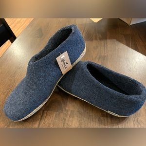 GLERUPS - WOOL SLIPPER SHOE - SIZE 40M